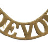 Devonshire Regiment (DEVON) Shoulder Title