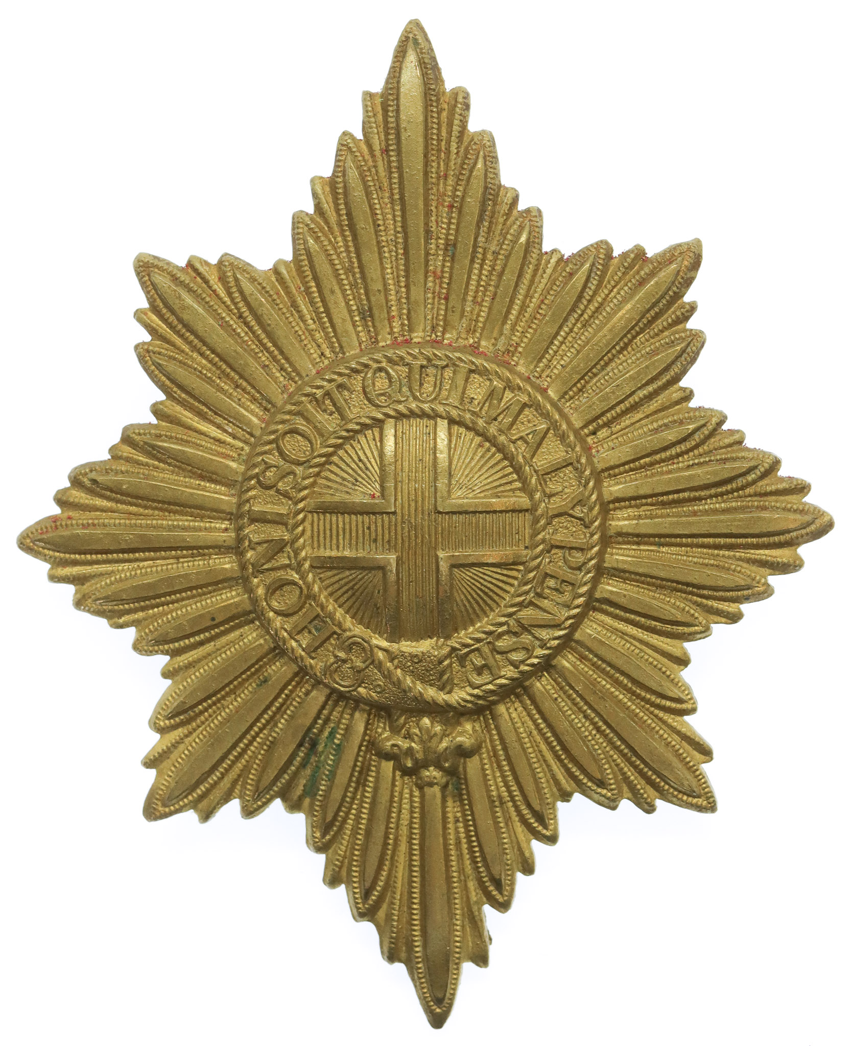Coldstream Guards Brass Pagri Badge