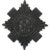 Scots Guards Blackened Anodised (Staybrite) Cap Badge