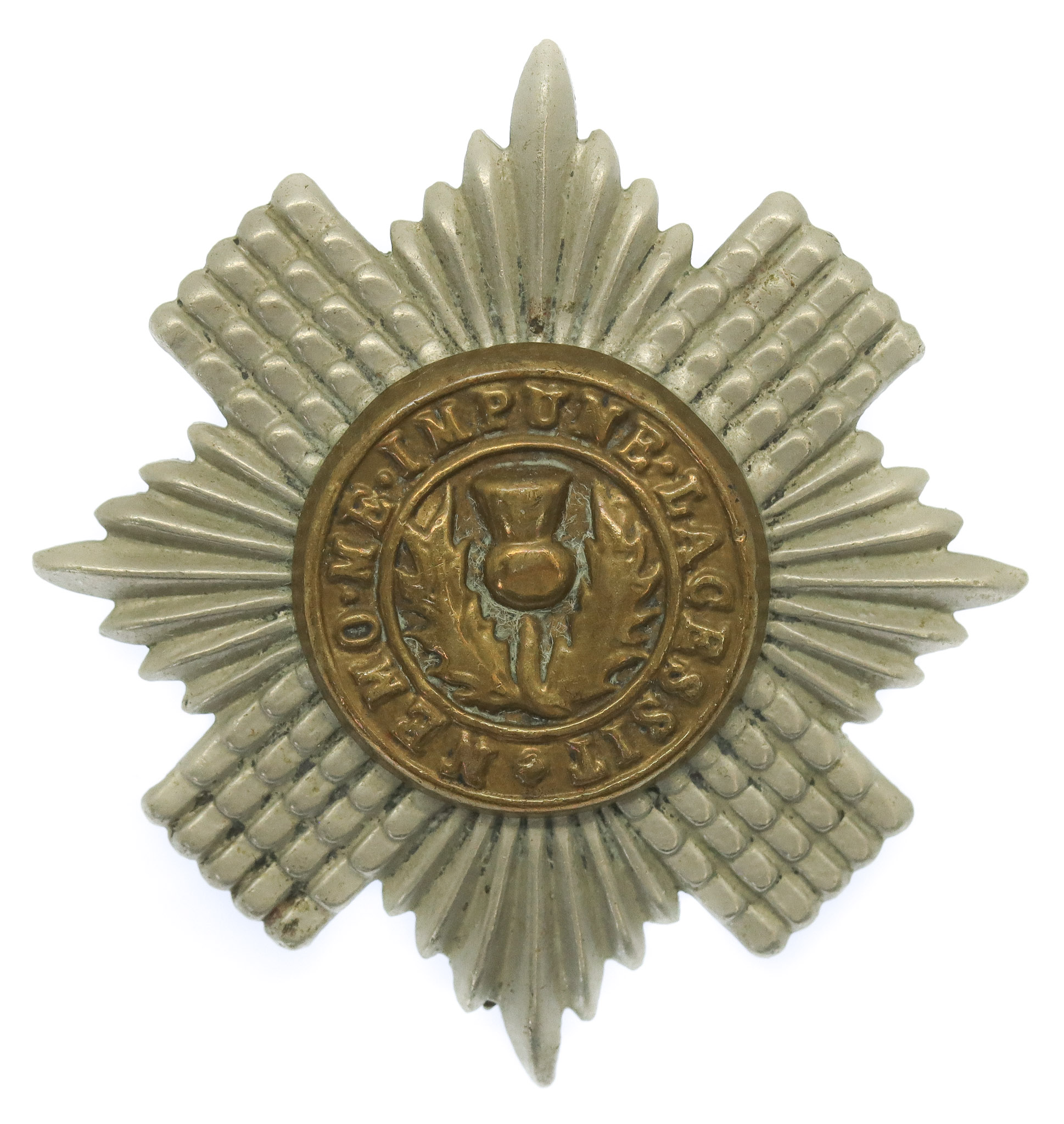 Scots Guards Senior N.C.O.'s & Musicians Bi-Metal Cap Badge 