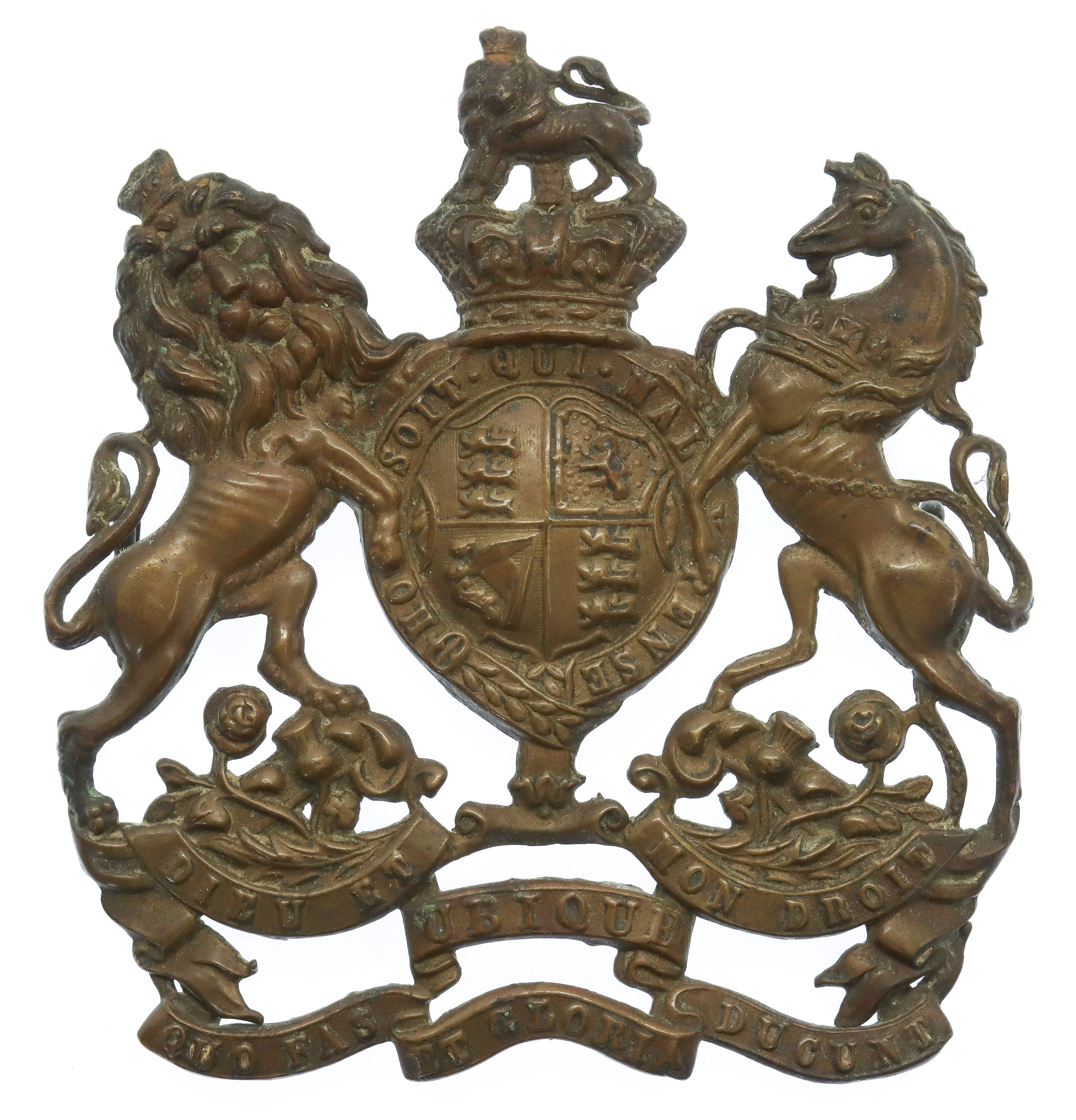 Victorian Royal Engineers Helmet Plate