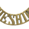 Cheshire Regiment (CHESHIRE) Shoulder Title