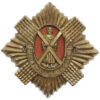 Royal Scots WW2 Plastic Economy Cap Badge