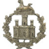 Essex Regiment Officer's Silvered Cap Badge