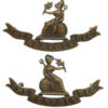 Pair of Norfolk Regiment Officer's Service Dress Collar Badges