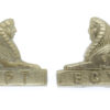 Pair of Lincolnshire Regiment Collar Badges