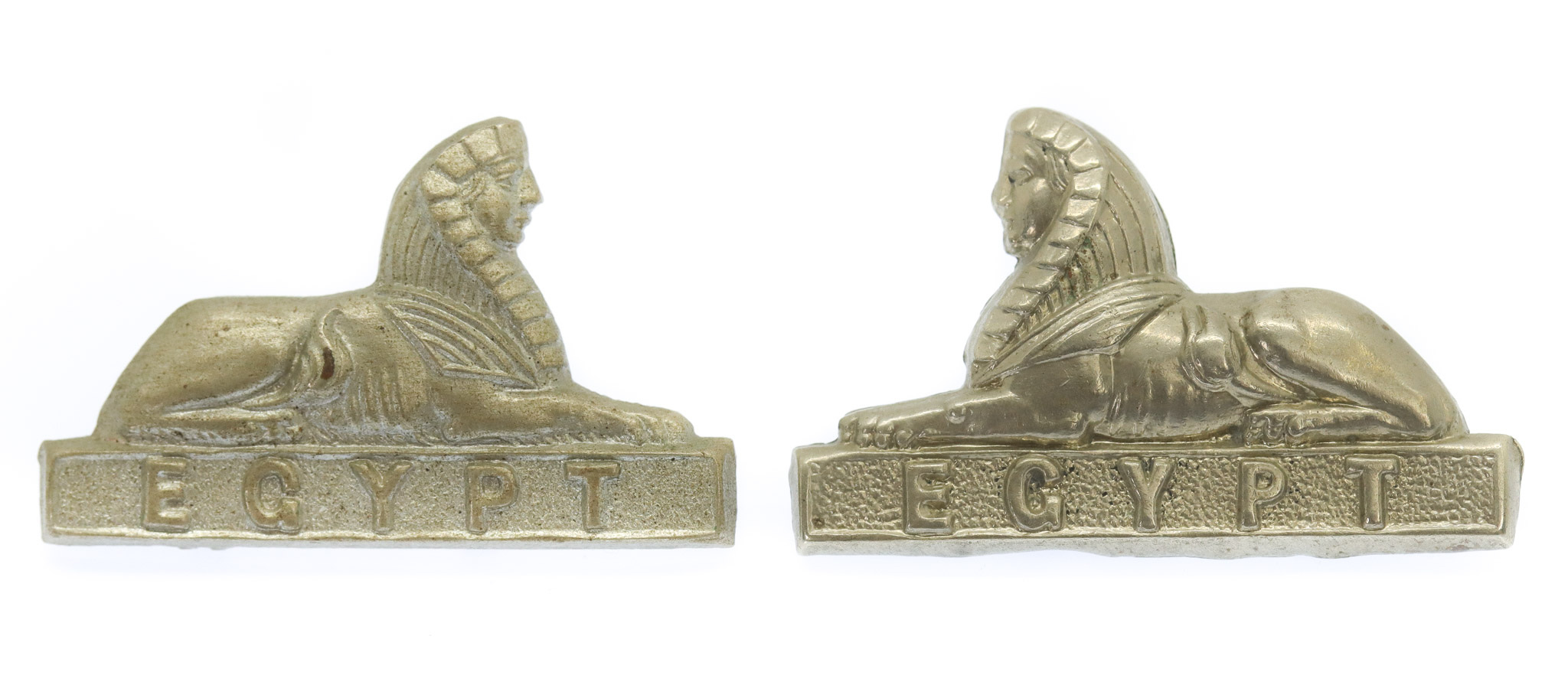 Pair of Lincolnshire Regiment Collar Badges