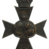 16th Battalion (Queen's Westminster & Civil Service Rifles) London Regiment Cap Badge - King's Crown