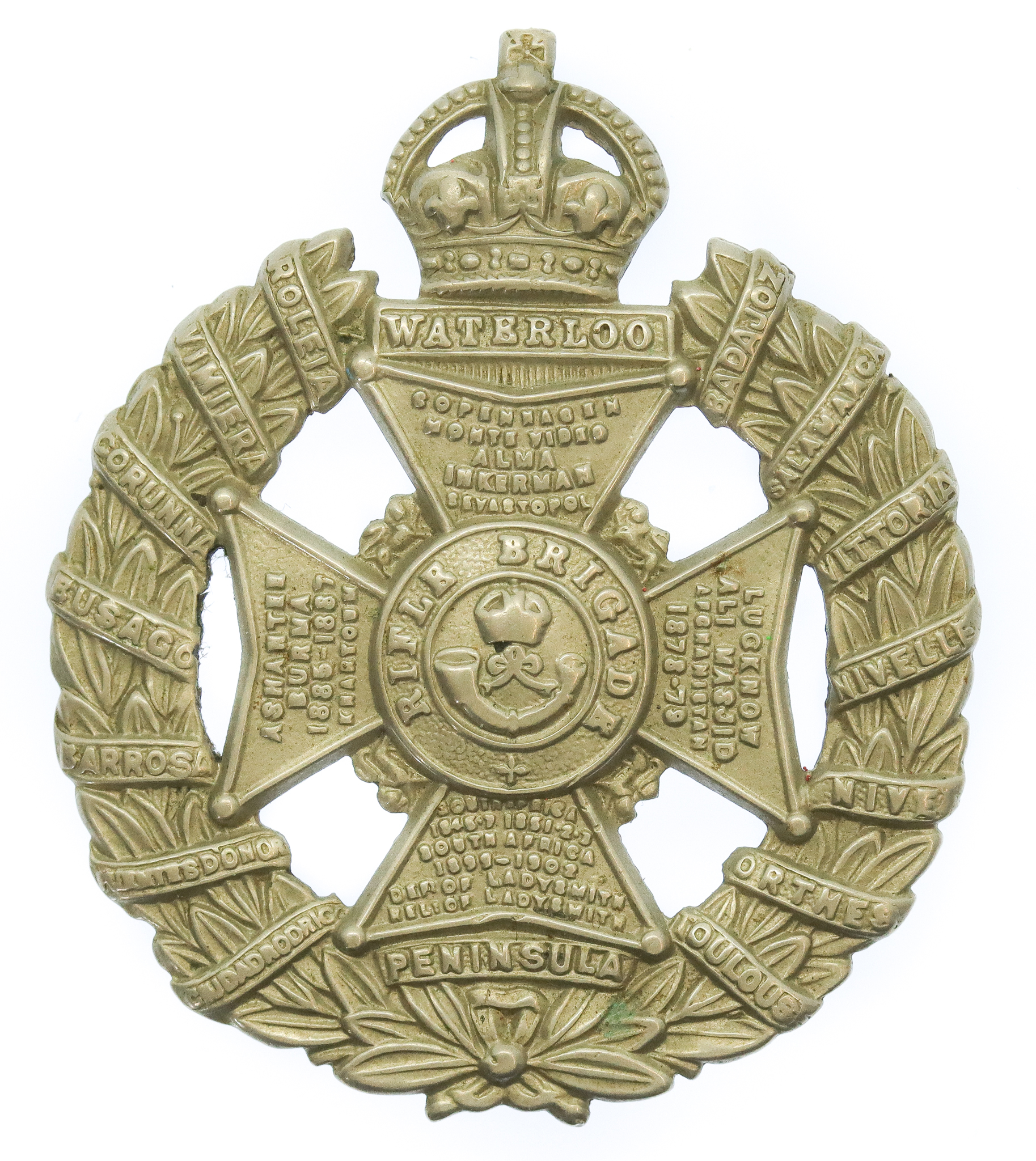Rifle Brigade Cap Badge - King's Crown
