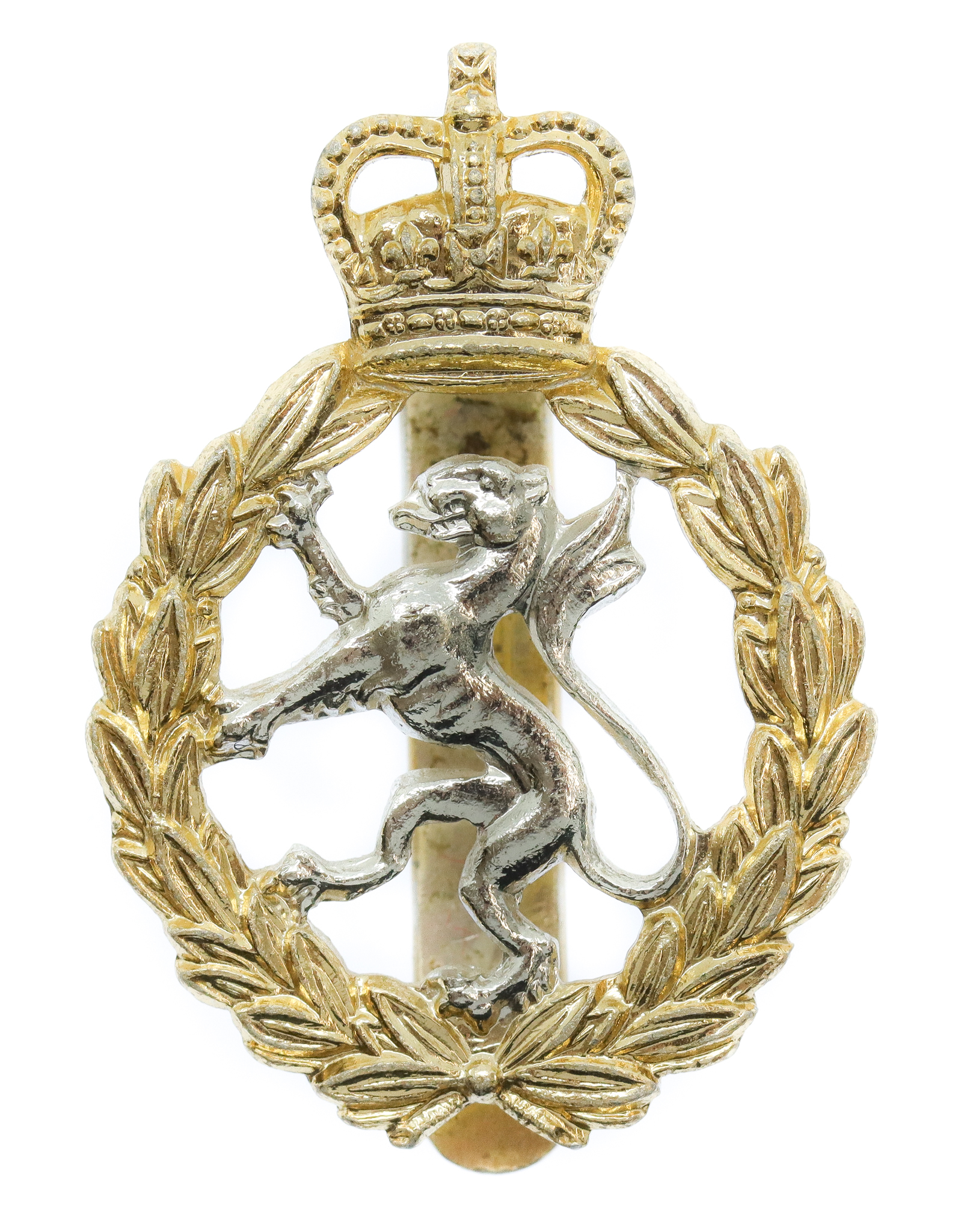 Women's Royal Army Corps (W.R.A.C.) Anodised (Staybrite) Cap Badge 
