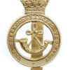 Sherwood Rangers Yeomanry Anodised (Staybrite) Cap Badge - Queen's Crown