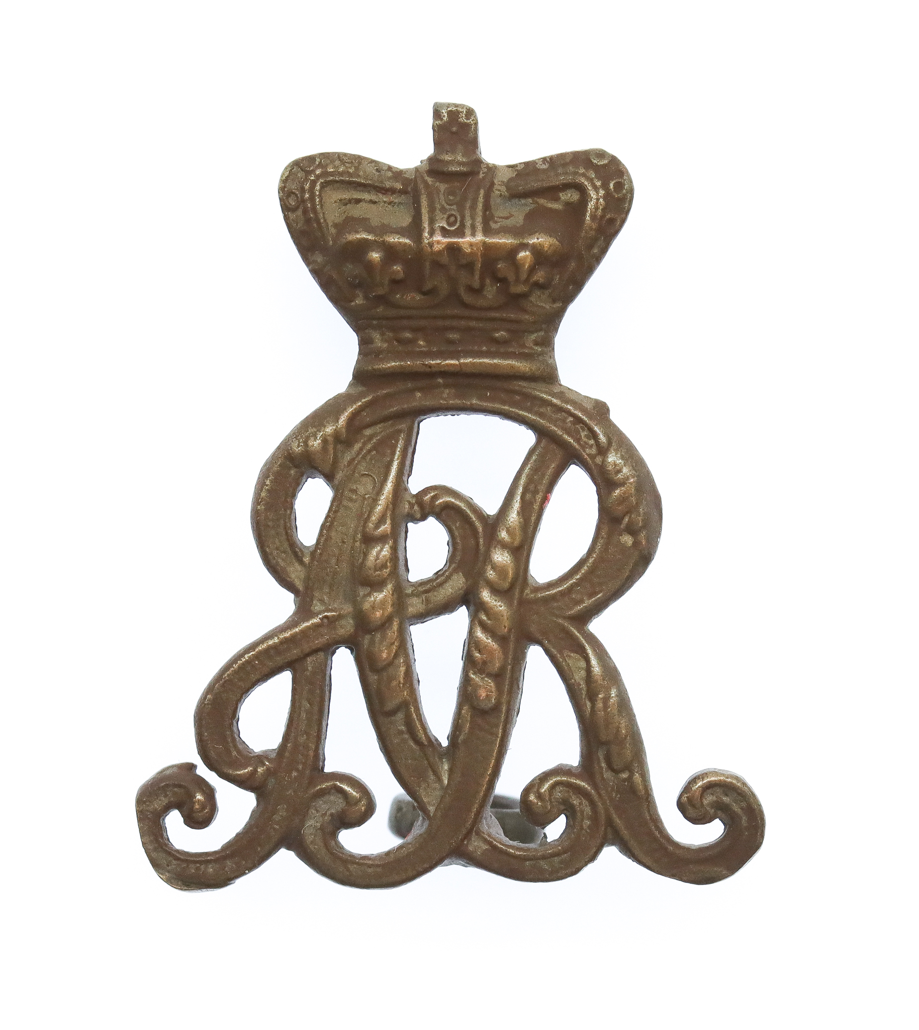 Victorian Oxfordshire Hussars Collar Badge