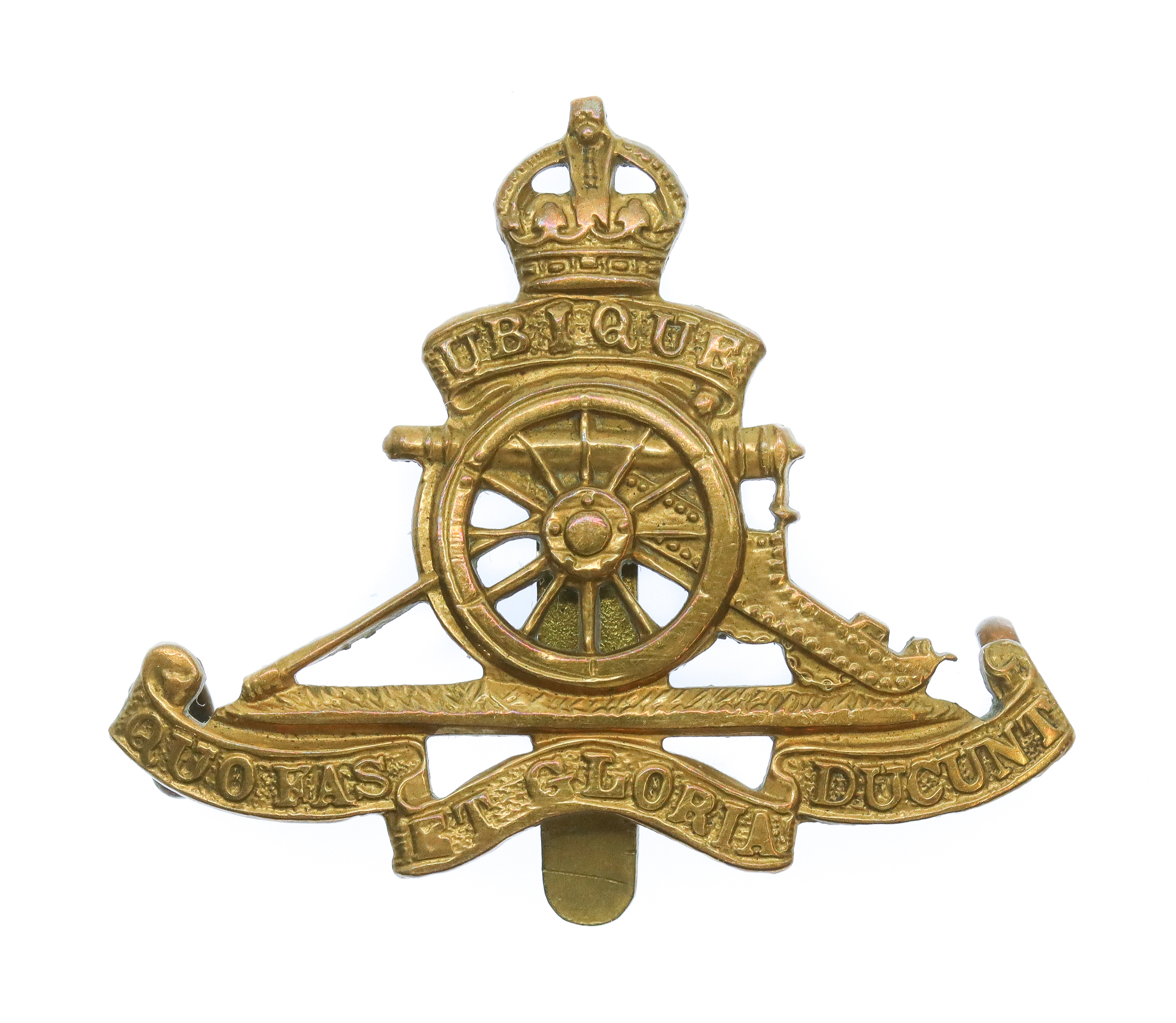 Royal Artillery Beret Badge - King's Crown