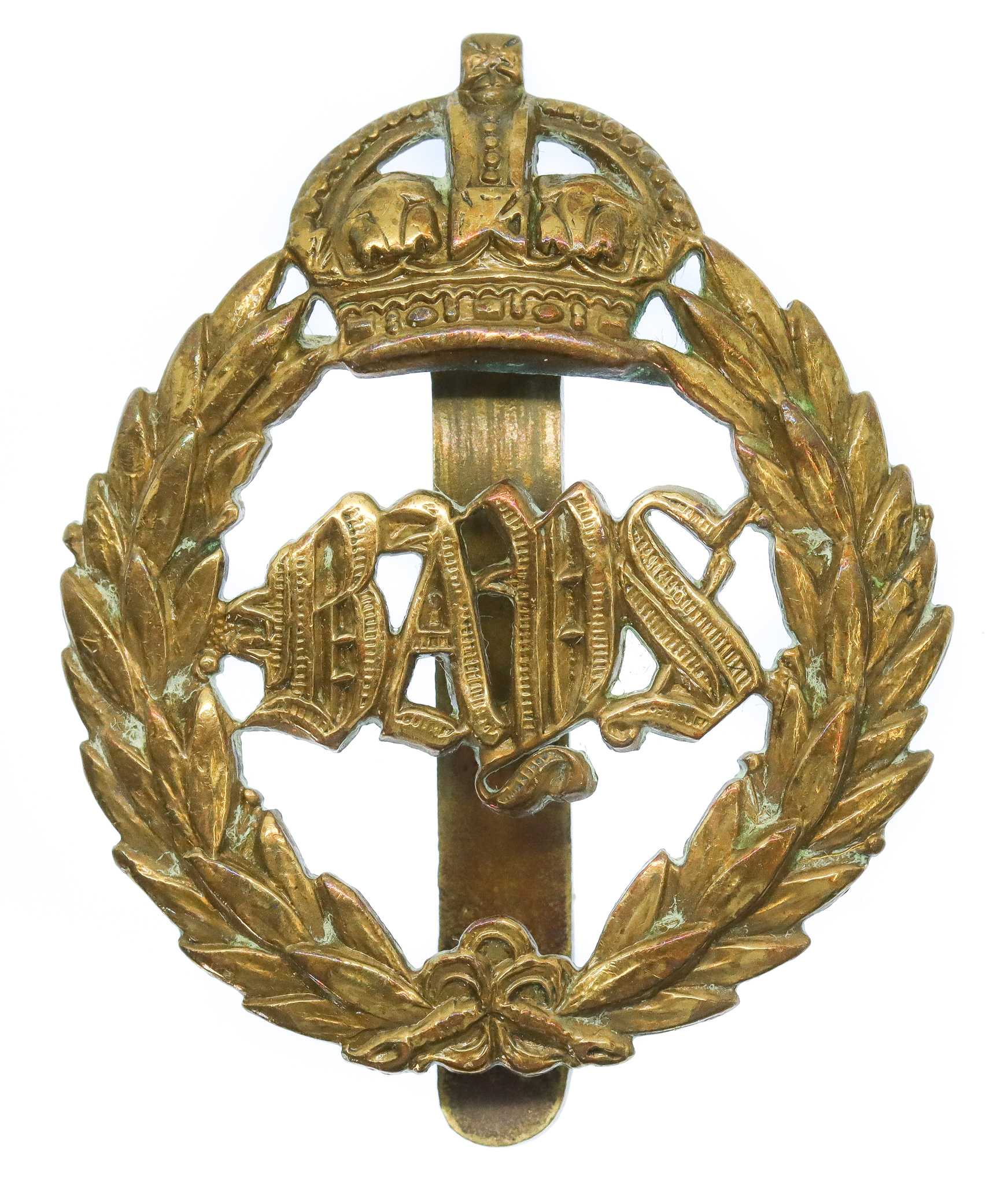 2nd Dragoon Guards (The Bays) Cap Badge - King's Crown