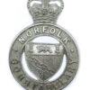 Norfolk Constabulary Cap Badge - Queen's Crown