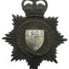Norfolk Constabulary Night Helmet Plate - Queen's Crown