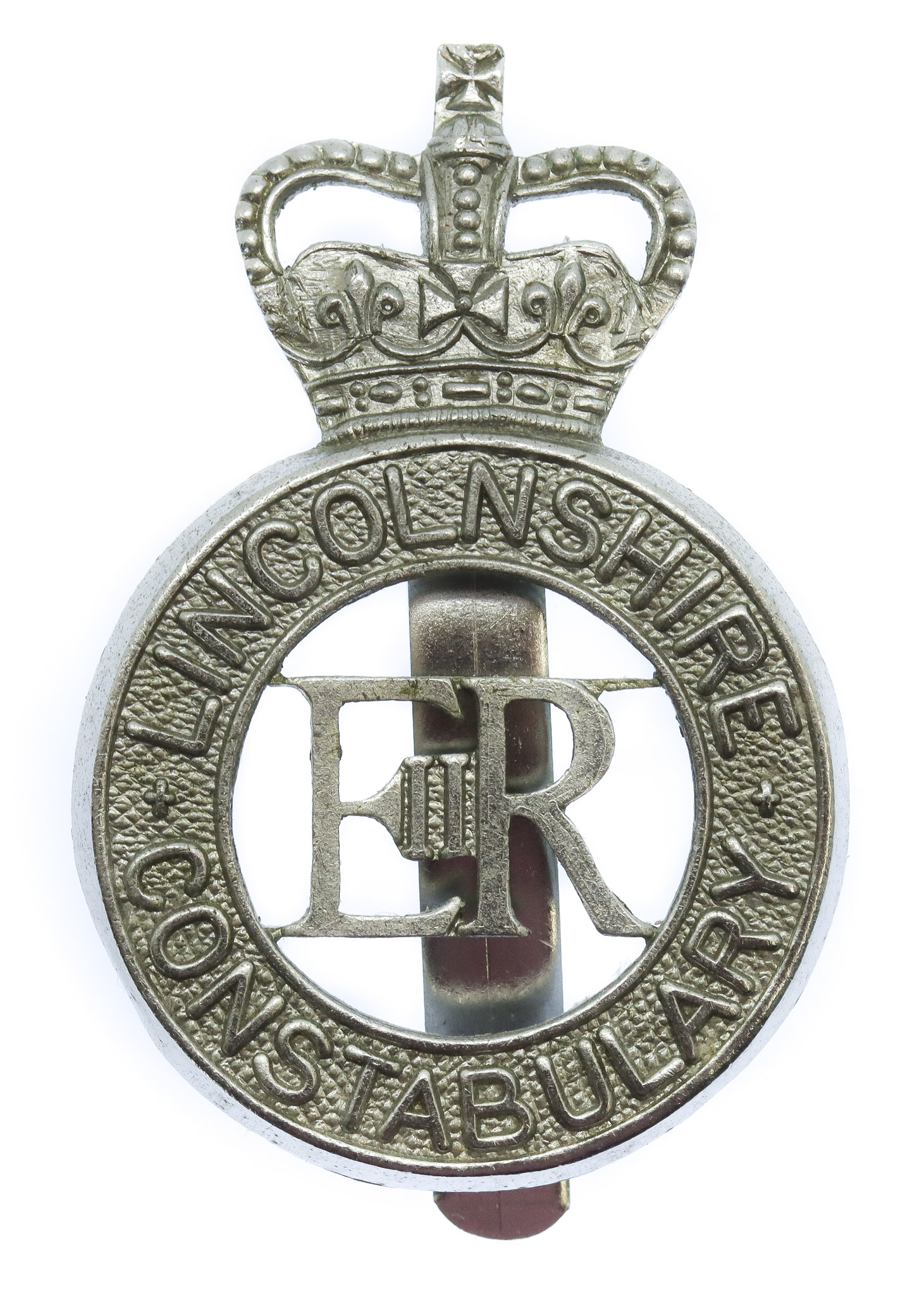 Lincolnshire Constabulary Cap Badge - Queen's Crown