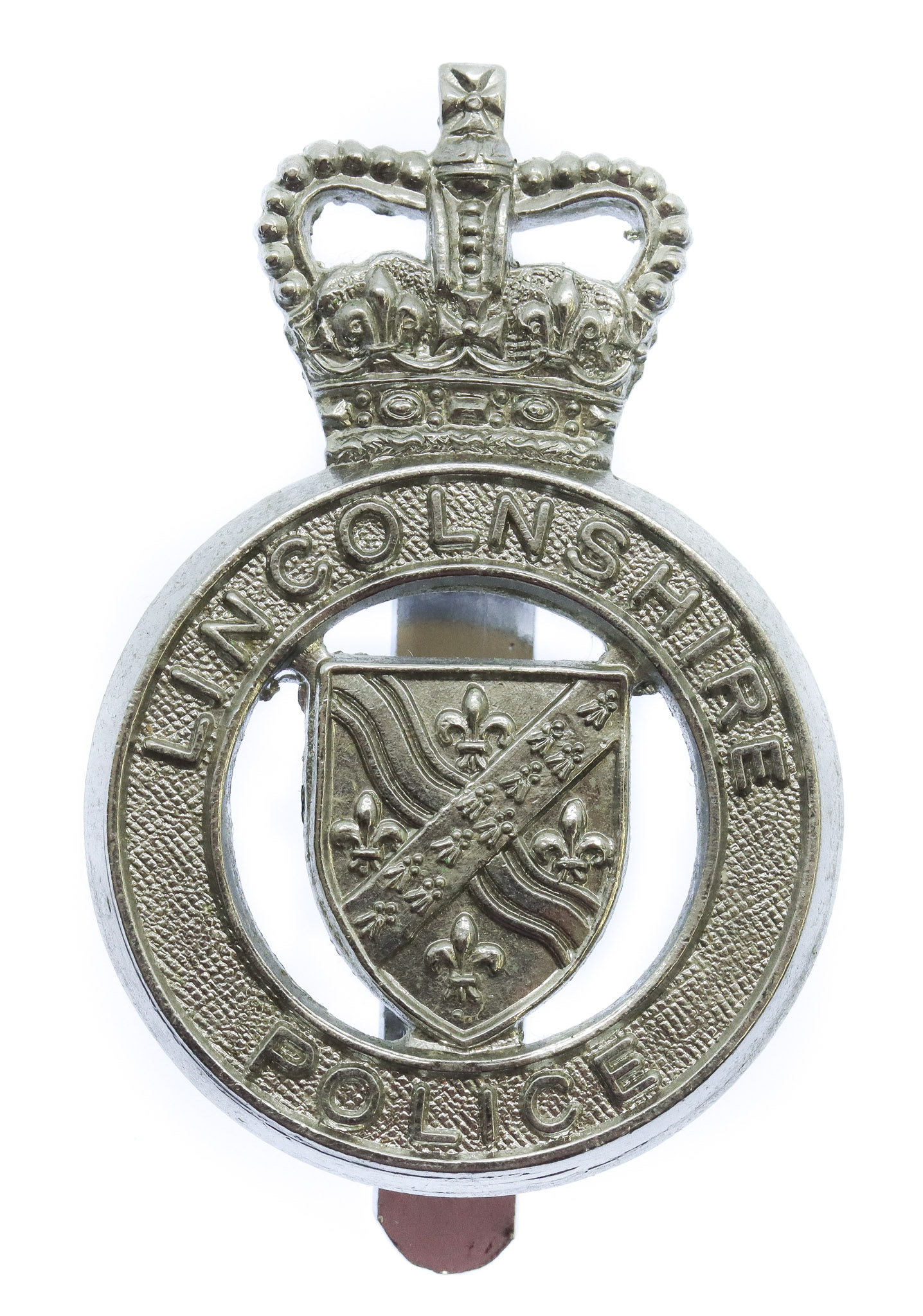 Lincolnshire Police Cap Badge - Queen's Crown