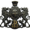 City of London Police 'D' Division Helmet Plate (1909-1970)