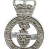 Devon & Cornwall Constabulary Cap Badge - Queen's Crown