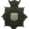 Cornwall Constabulary Night Helmet Plate - Queen's Crown
