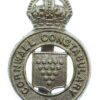 Cornwall Constabulary Cap Badge - King's Crown