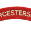 Worcestershire Regiment (WORCESTERSHIRE) Cloth Shoulder Title