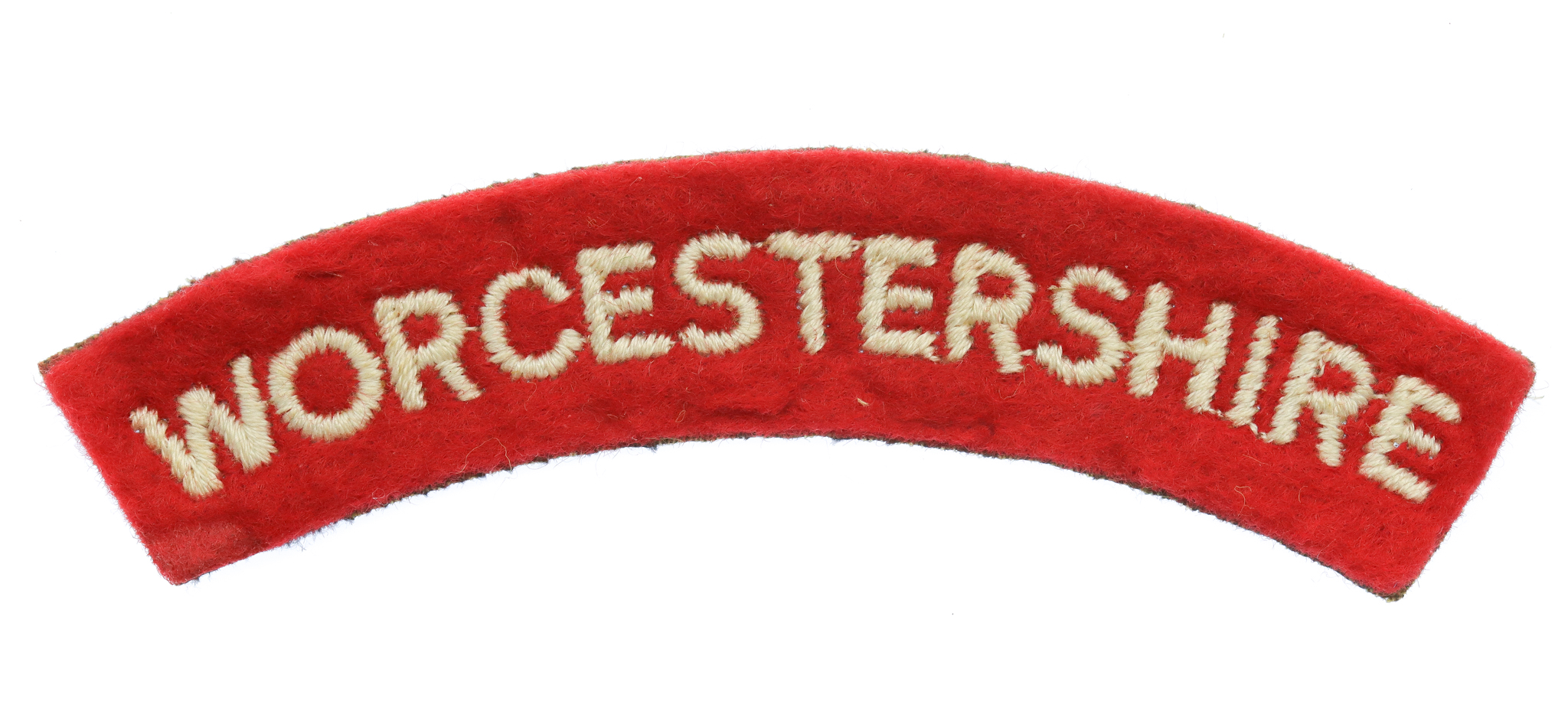 Worcestershire Regiment (WORCESTERSHIRE) Cloth Shoulder Title
