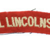 Royal Lincolnshire Regiment (ROYAL LINCOLNSHIRE) Cloth Shoulder Title