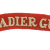 Grenadier Guards (GRENADIER GUARDS) Cloth Shoulder Title