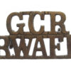 Gold Coast Regiment, Royal West African Frontier Force (G.C.R./R.W.A.F.F.) Officer's Dress Shoulder Title