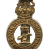 Royal Devon Yeomanry (Artillery) Cap Badge - King's Crown