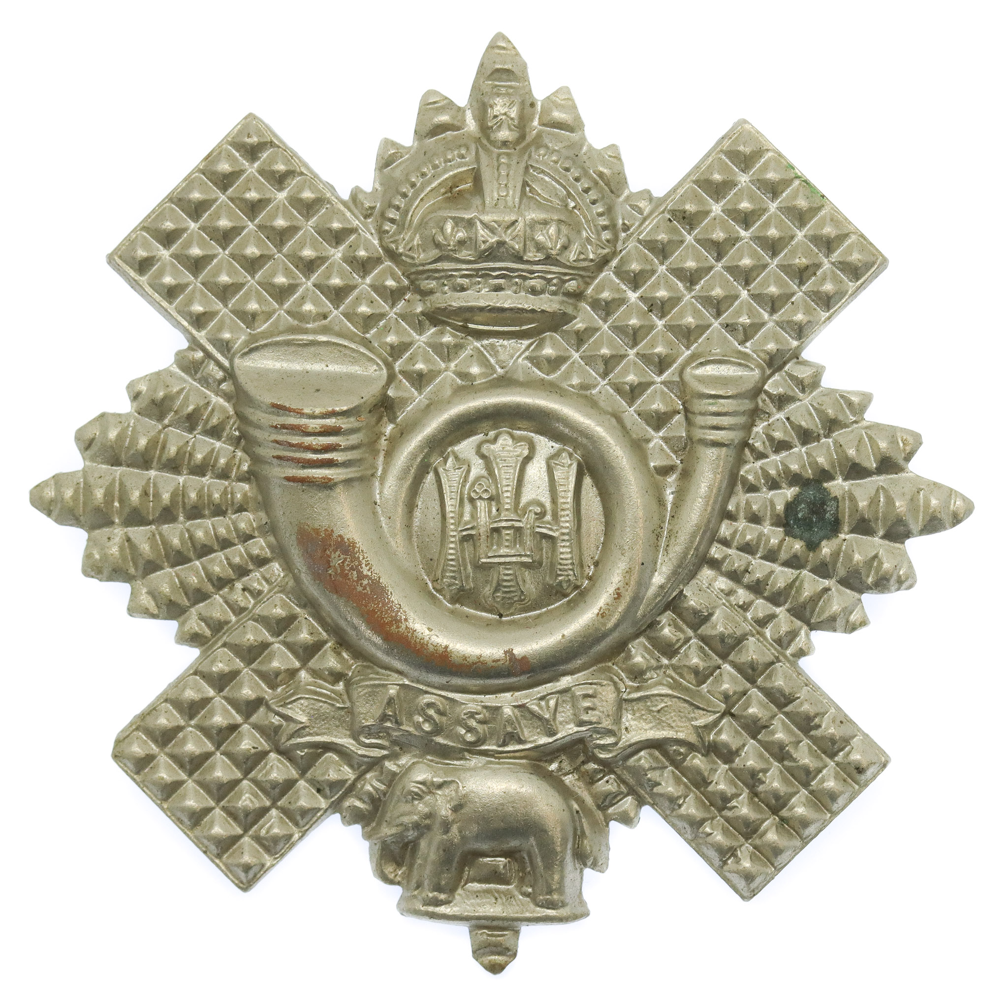 Highland Light Infantry (H.L.I.) Cap Badge - King's Crown