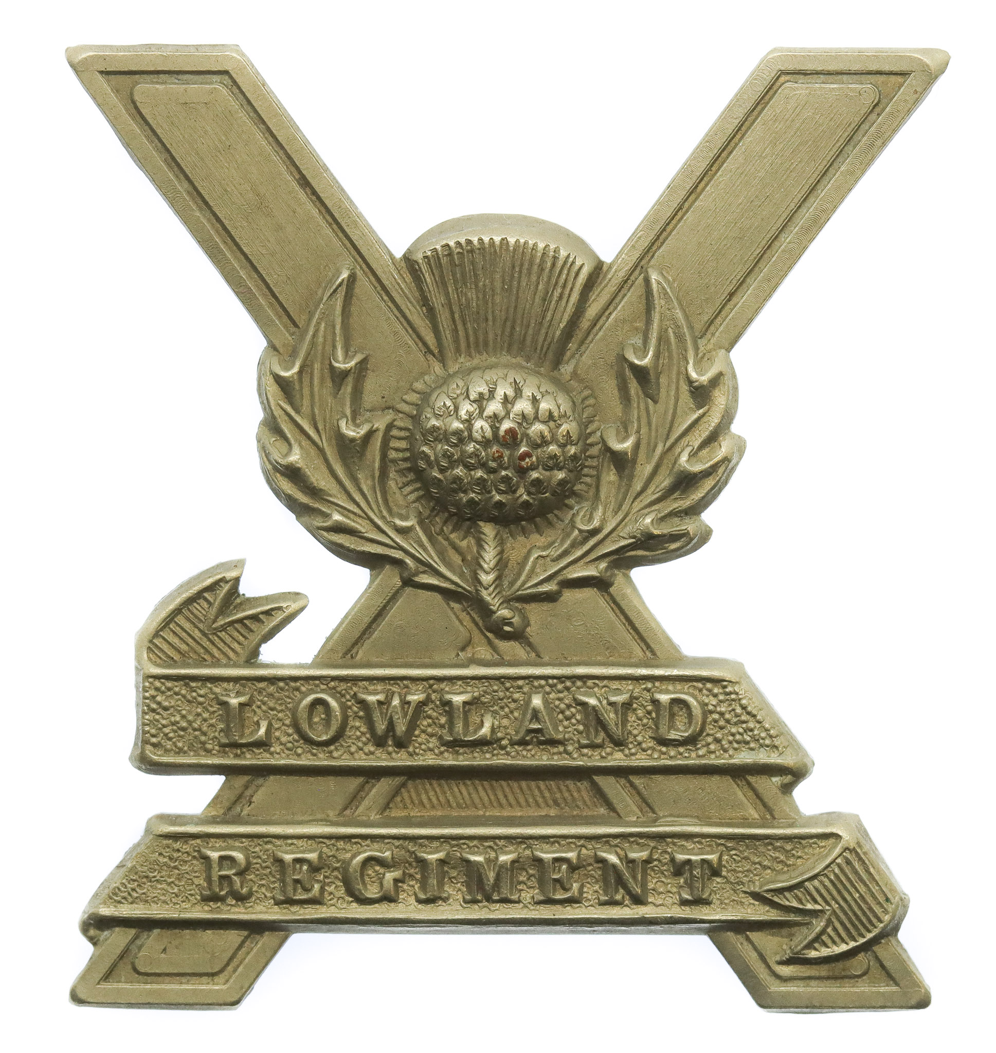 Lowland Regiment Cap Badge
