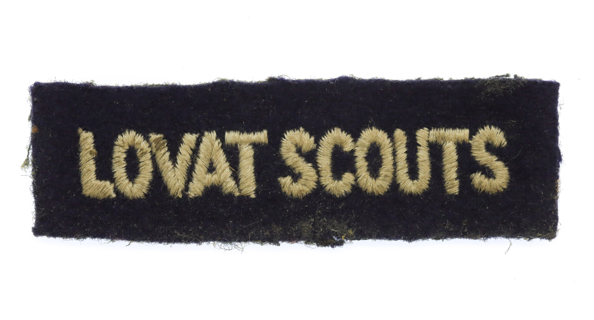 Lovat Scouts (LOVAT SCOUTS) Cloth Shoulder Title