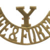 Fife & Forfar Yeomanry (Y/FIFE & FORFAR) Shoulder Title