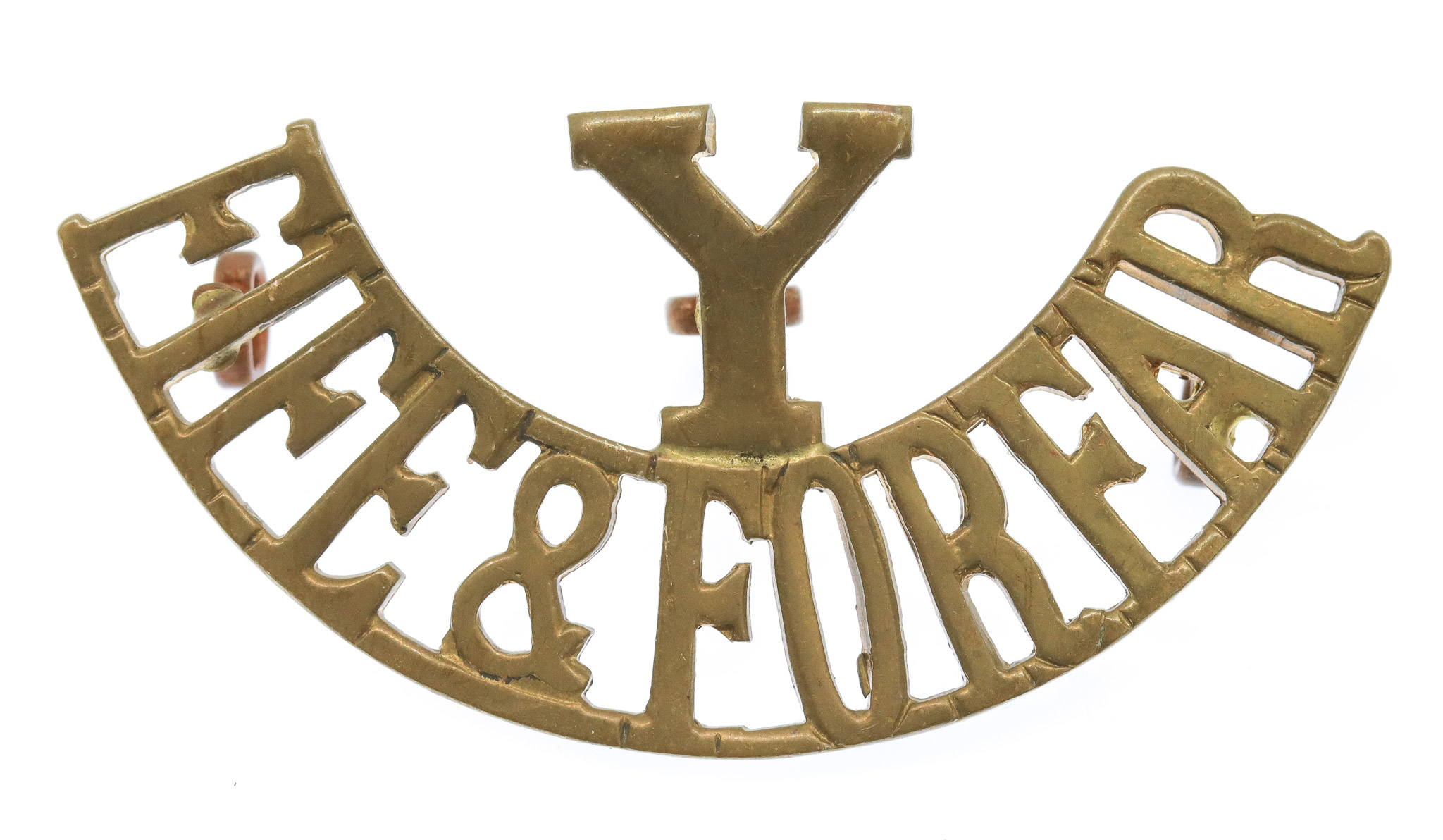 Fife & Forfar Yeomanry (Y/FIFE & FORFAR) Shoulder Title