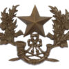 Cameronians (Scottish Rifles) Officer's 'Cheesecutter' Hat Badge