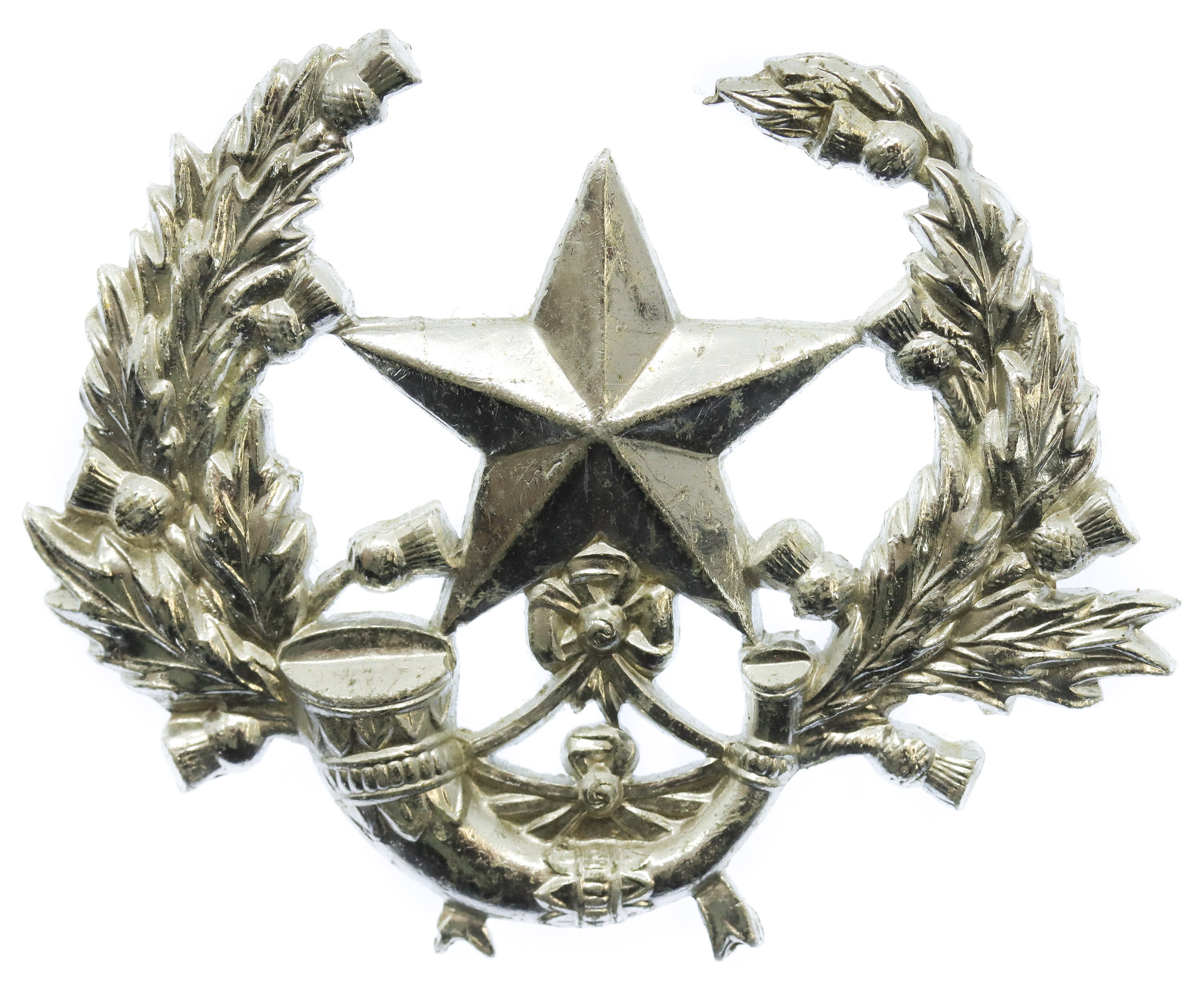 Cameronians (Scottish Rifles) Anodised (Staybrite) Cap Badge