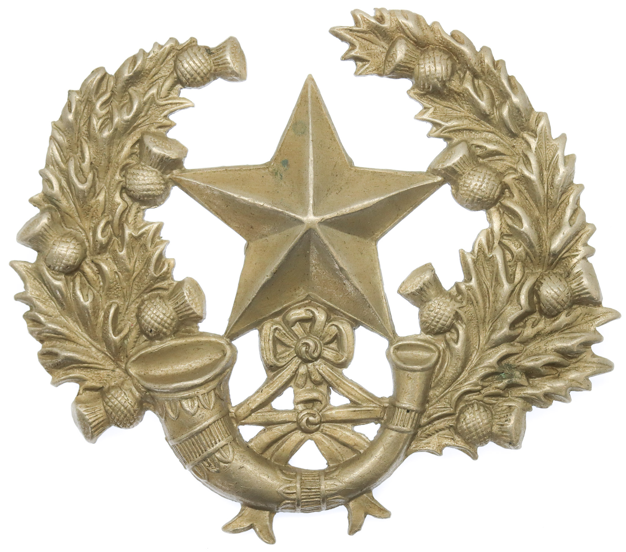 Cameronians (Scottish Rifles) Cap Badge