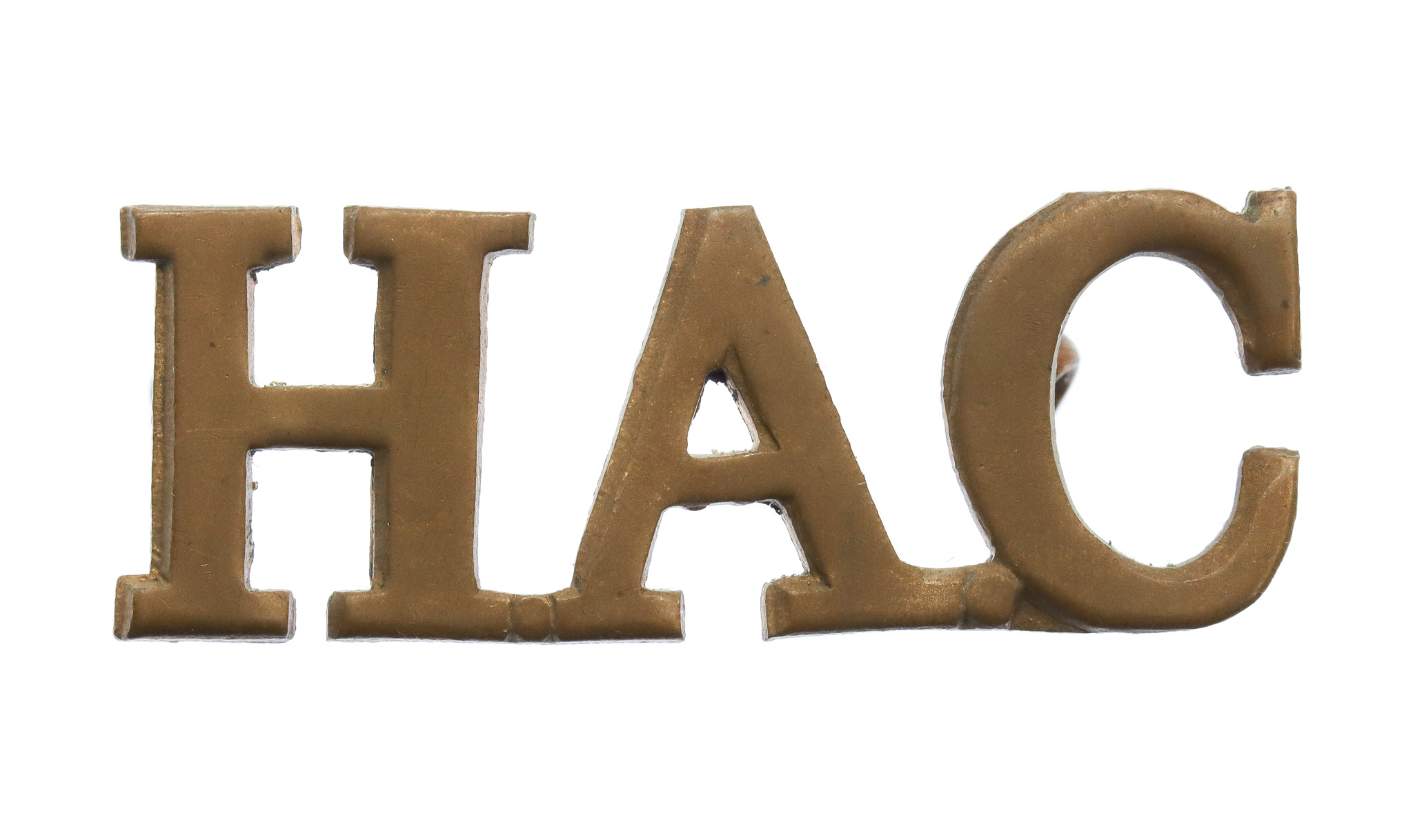 Honourable Artillery Company (H.A.C.) Shoulder Title