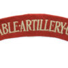 Honourable Artillery Company H.A.C. (HONOURABLE ARTILLERY COMPANY) Cloth Shoulder Title