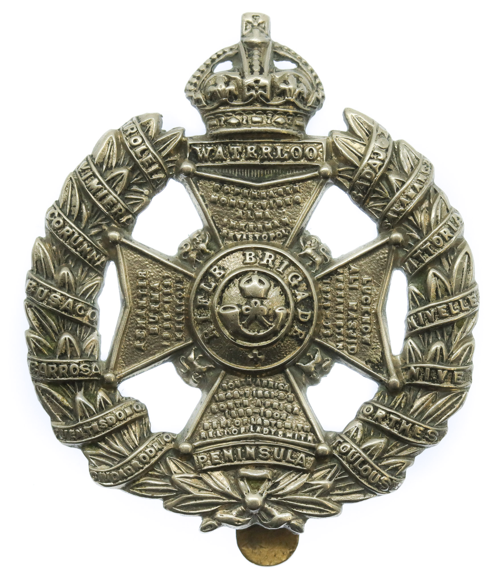 Rifle Brigade Cap Badge - King's Crown