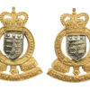 Pair of Royal Australian Army Ordnance Corps Officer's Dress Collar Badges