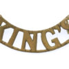 King's Liverpool Regiment (KING'S) Shoulder Title