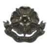 East Lancashire Regiment Officer's Silver Plated Collar Badge