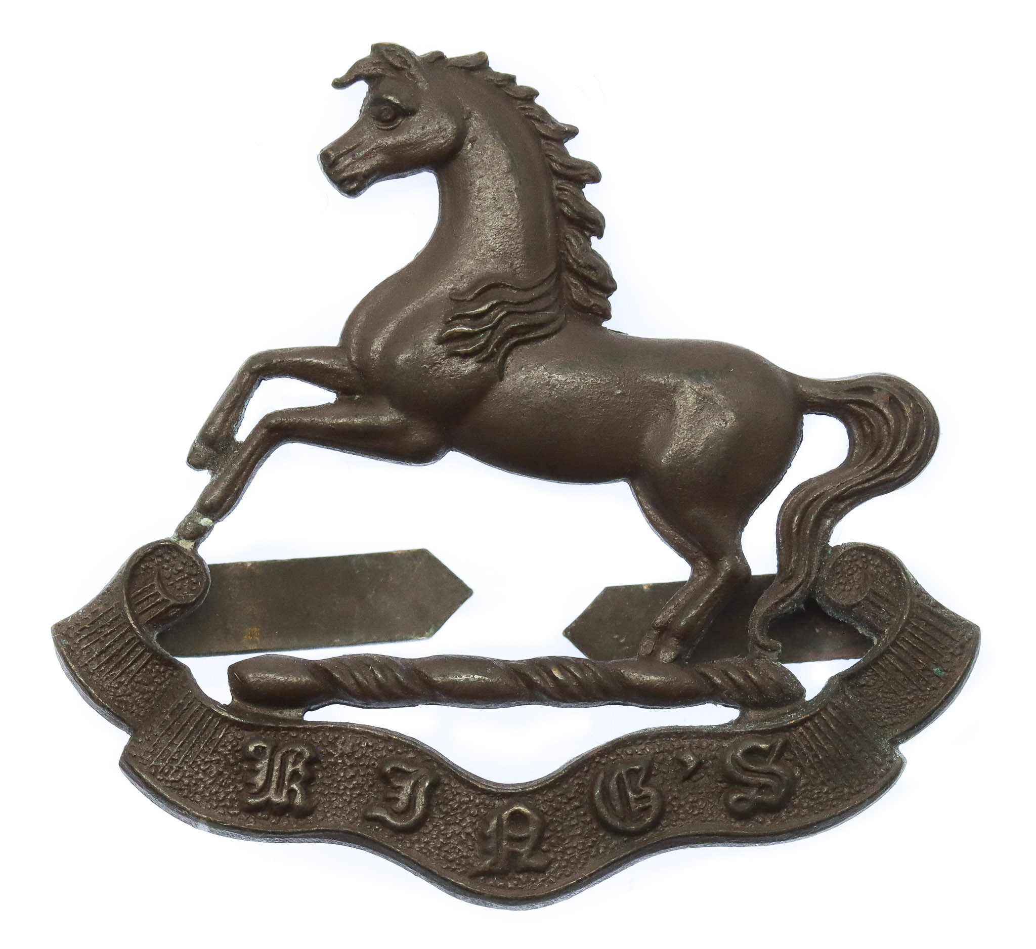 King's Liverpool Regiment Officer's Service Dress Cap Badge