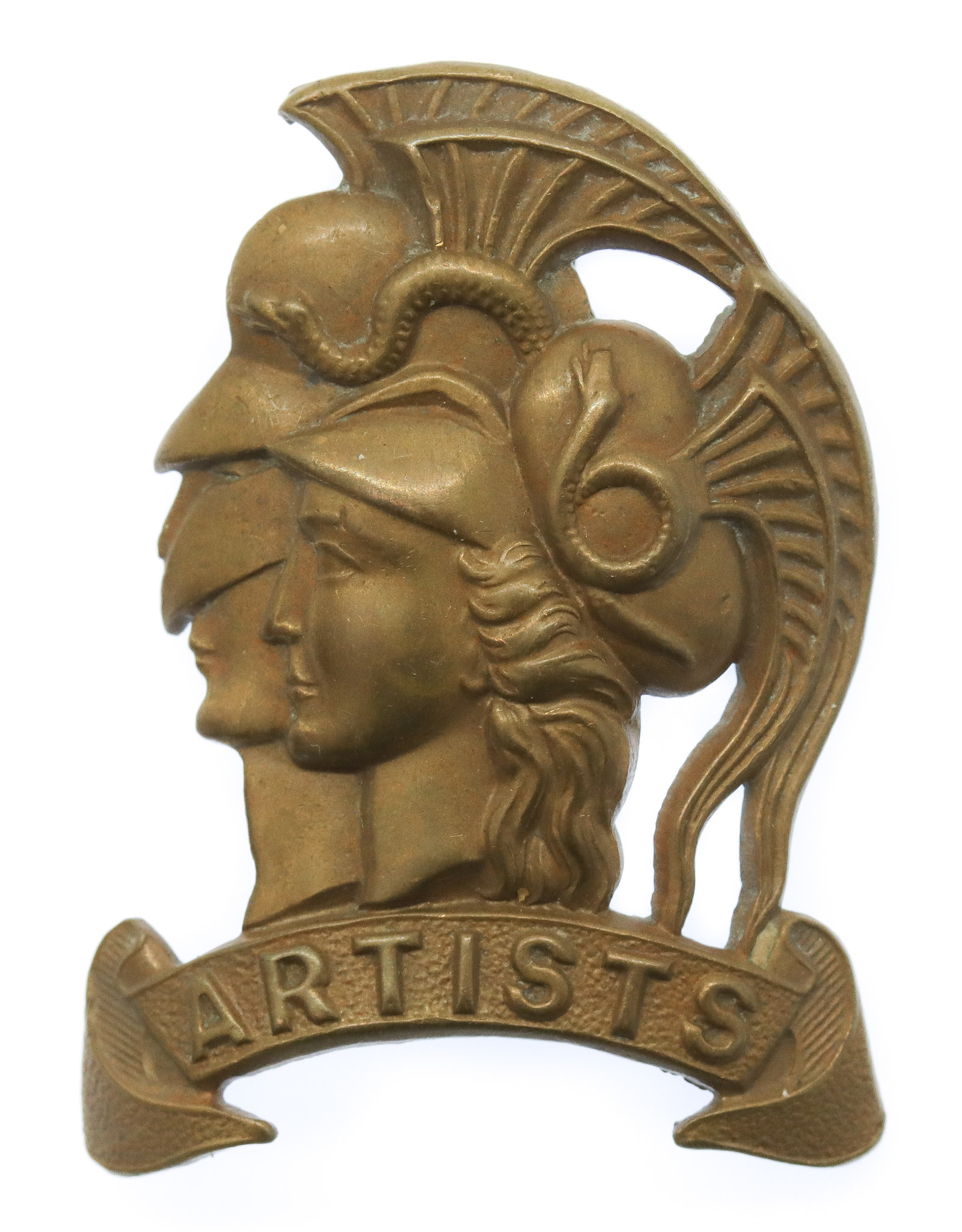 28th County of London Bn. (Artist Rifles) London Regiment Cap Badge (1st Pattern)
