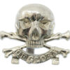 17th/21st Lancers Anodised (Staybrite) Cap Badge (Motto)