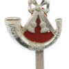 Light Infantry Anodised (Staybrite) Cap Badge